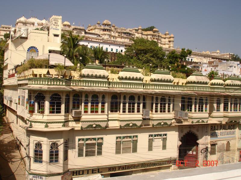 Hotel Raj Palace Udaipur Exterior foto